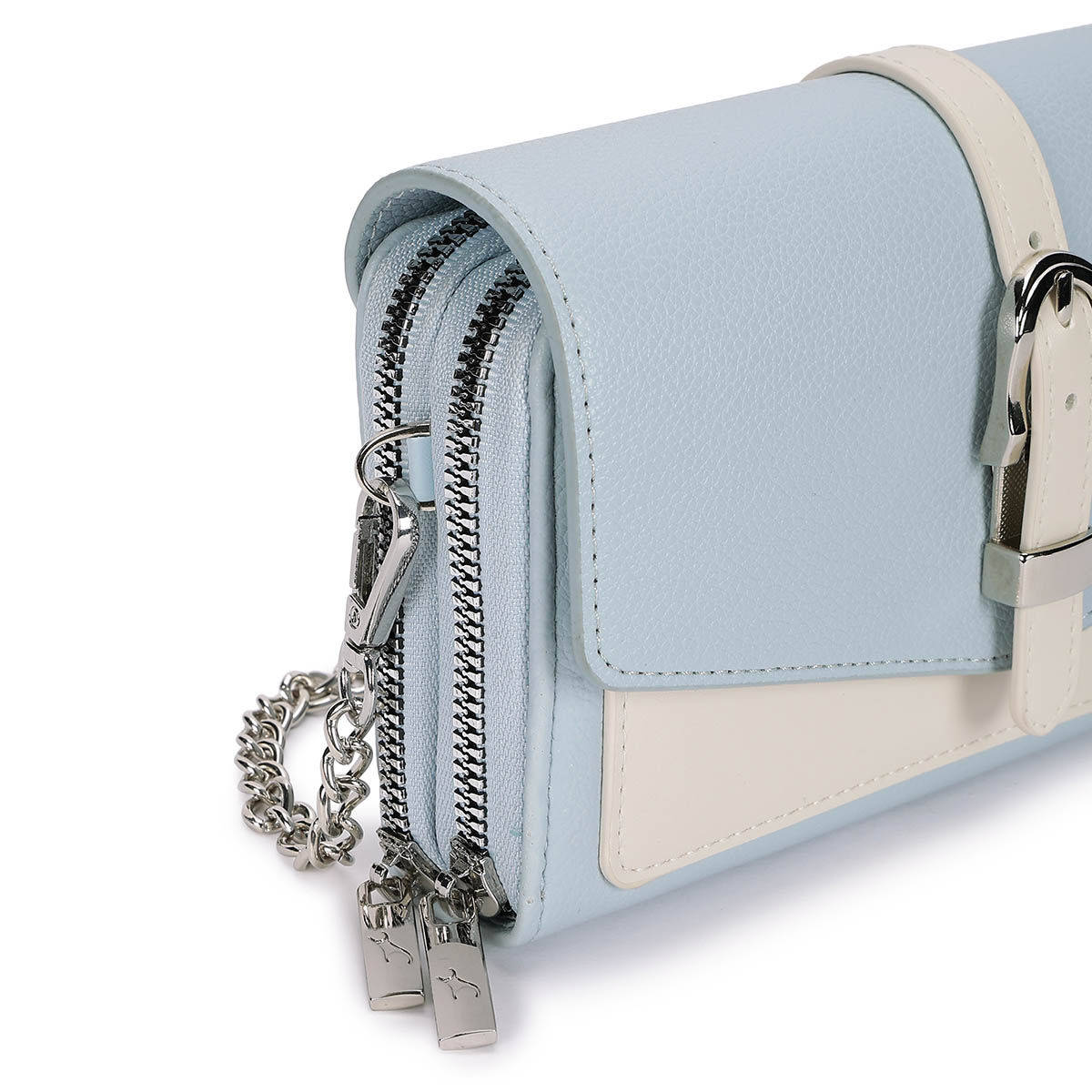 Fastrack Chain Blue Buy Fastrack Blue Chain Accent Sling Bag Online