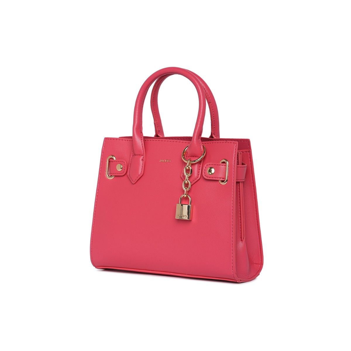 Buy Aldo Lockette Women Pink Satchel Set of 2 Online