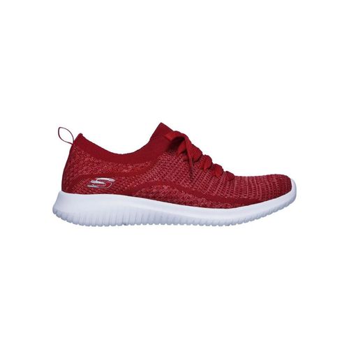SKECHERS Ultra Flex Statements Red Sport Casual Shoes (UK 2)