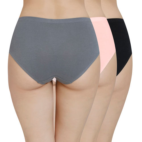 Buy Amante Inner Elastic Solid Mid Rise Hipster Panty Online