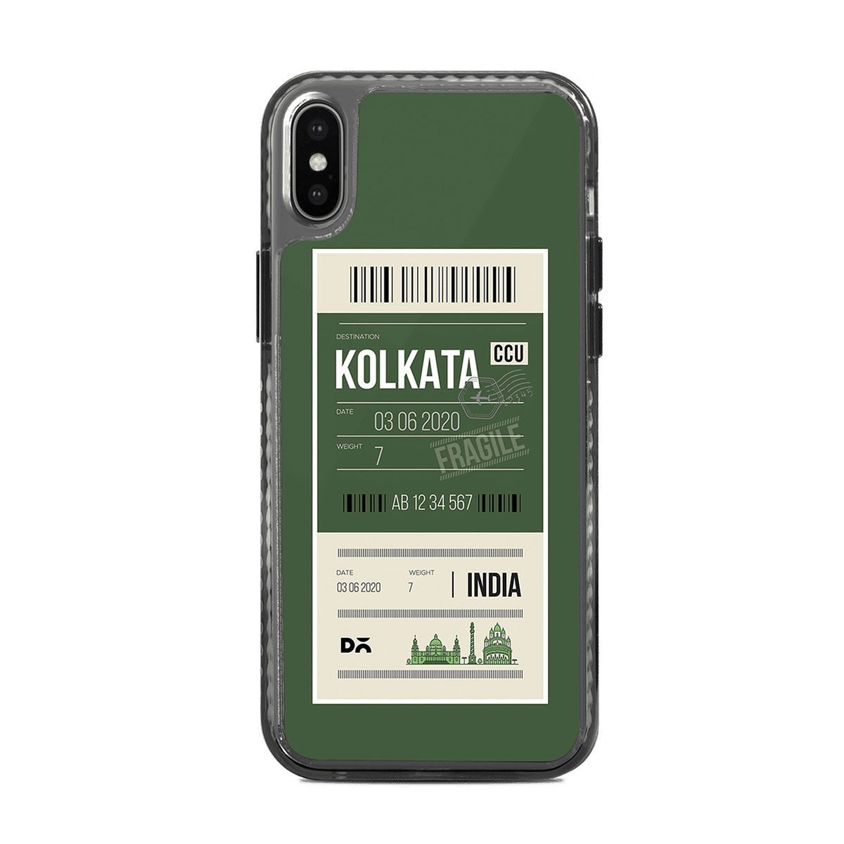 Buy DailyObjects Kolkata City Tag Stride 2.0 Case Cover For
