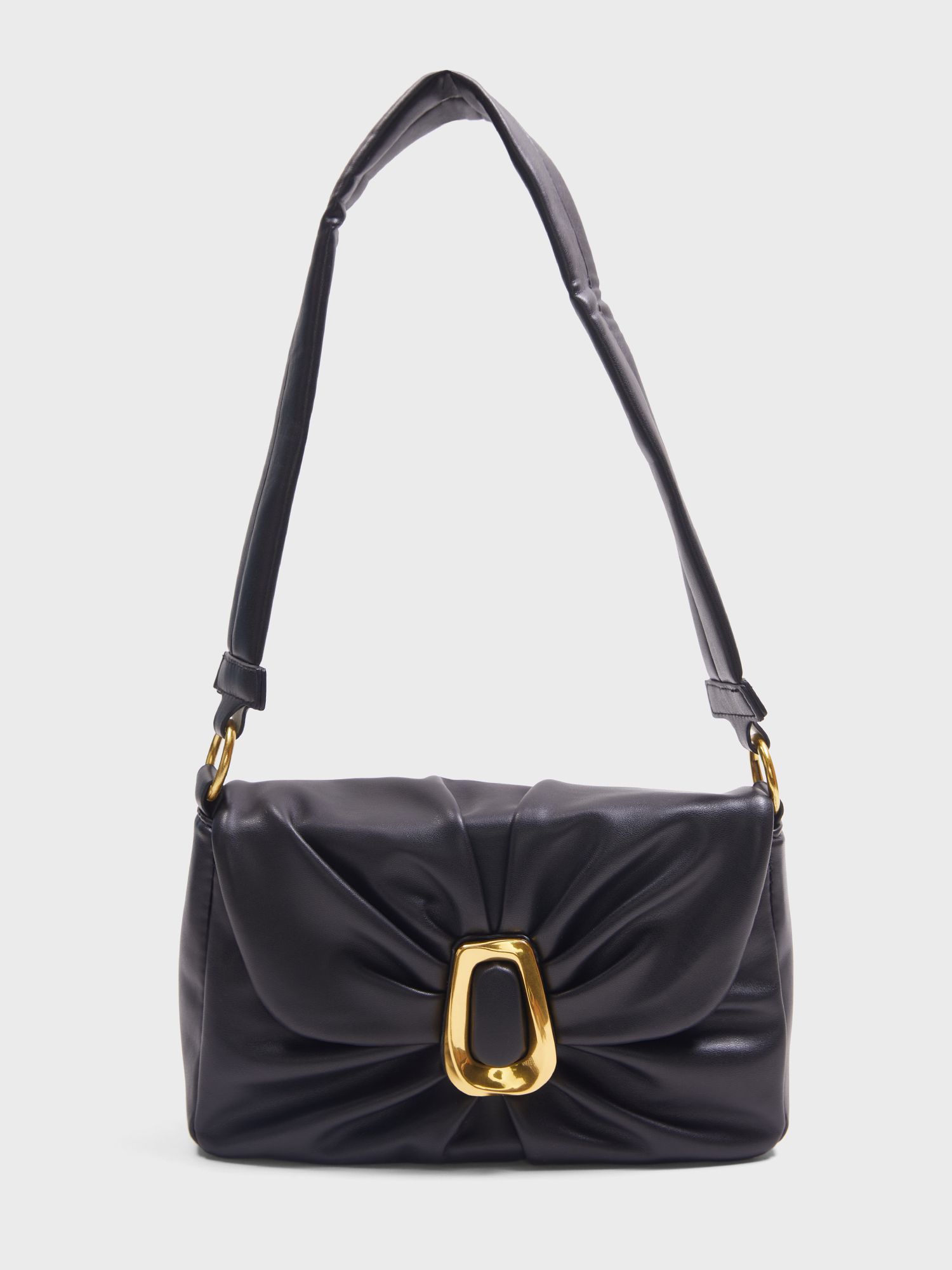 Buy Twenty Dresses by Nykaa Fashion Black Solid Casual Sling Bag online