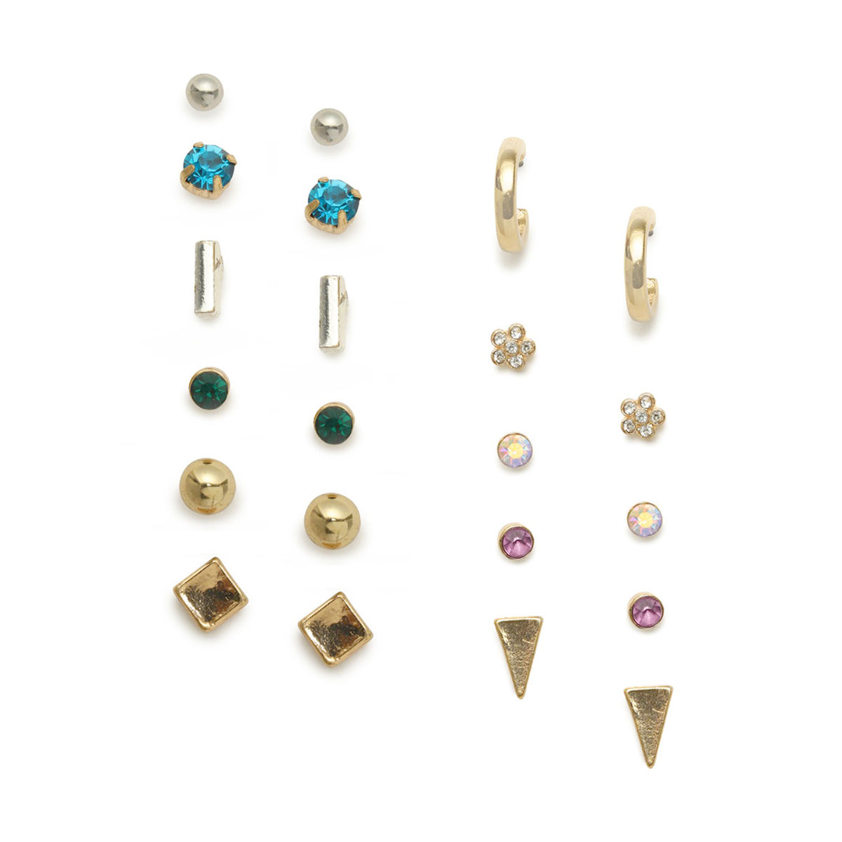 contemporary stud earrings