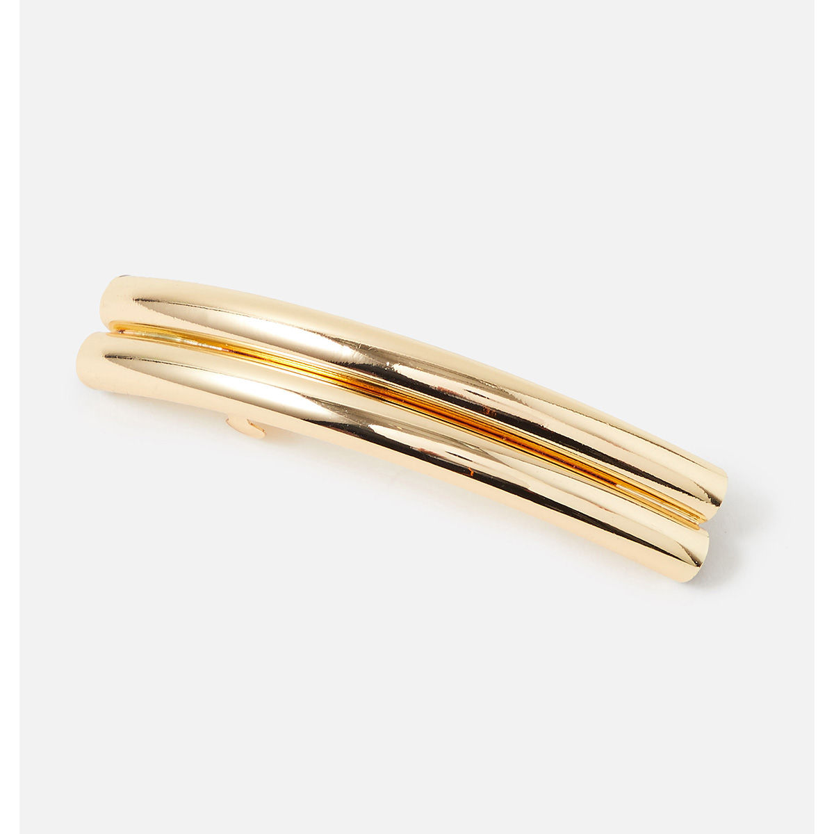 Buy Accessorize London Women's Double Gold Bar Barette Hair Clip Online