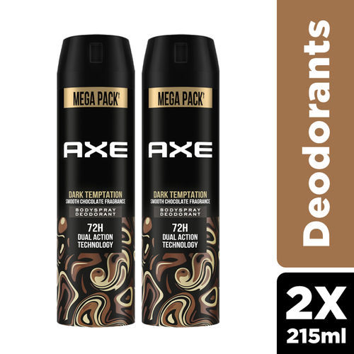 Buy Axe Dark Temptation Long Lasting Deodorant Body Spray 215ml
