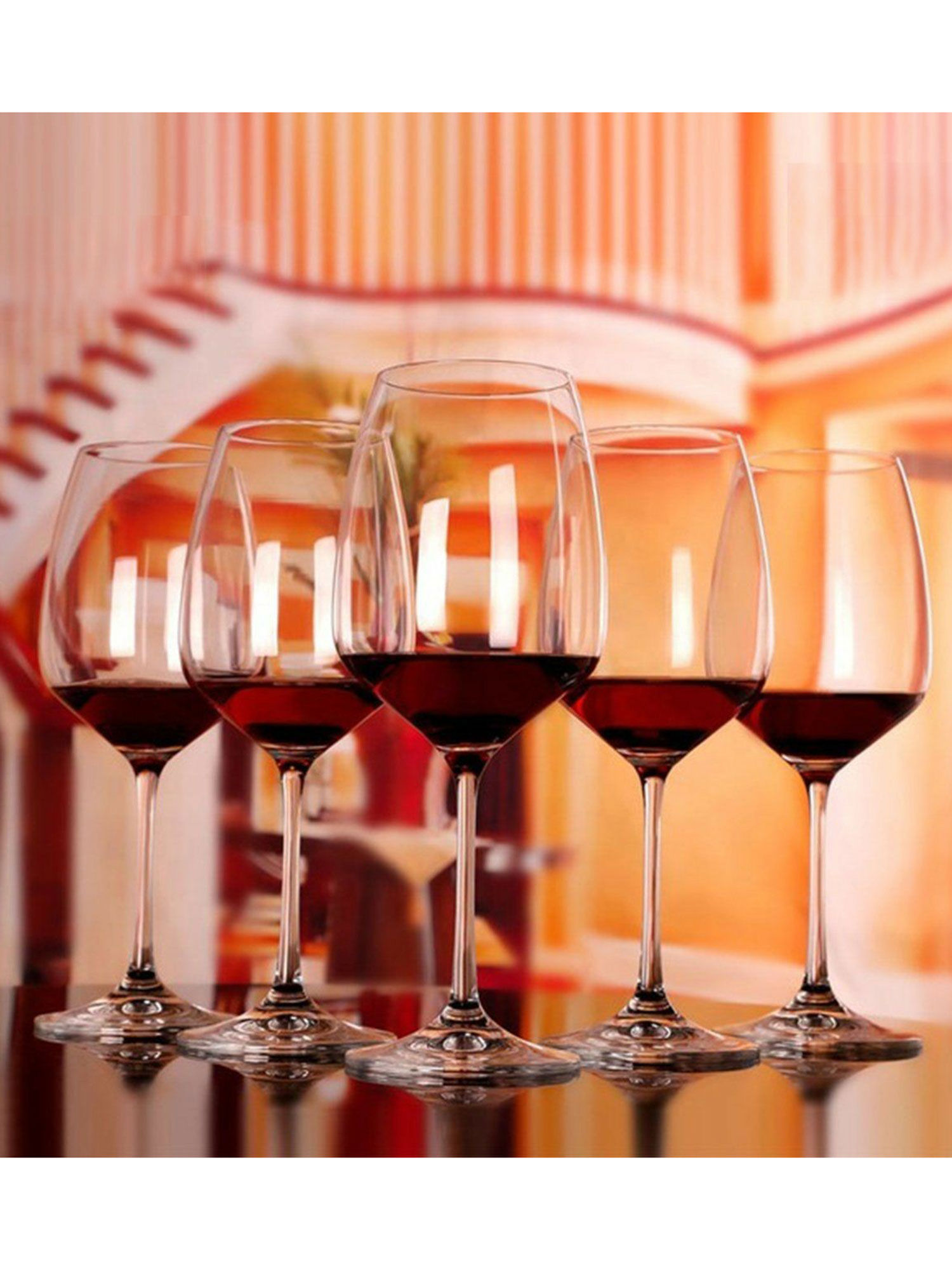 Buy Smartserve Crystal Crystal Premium Giselle Red Wine Glass Set