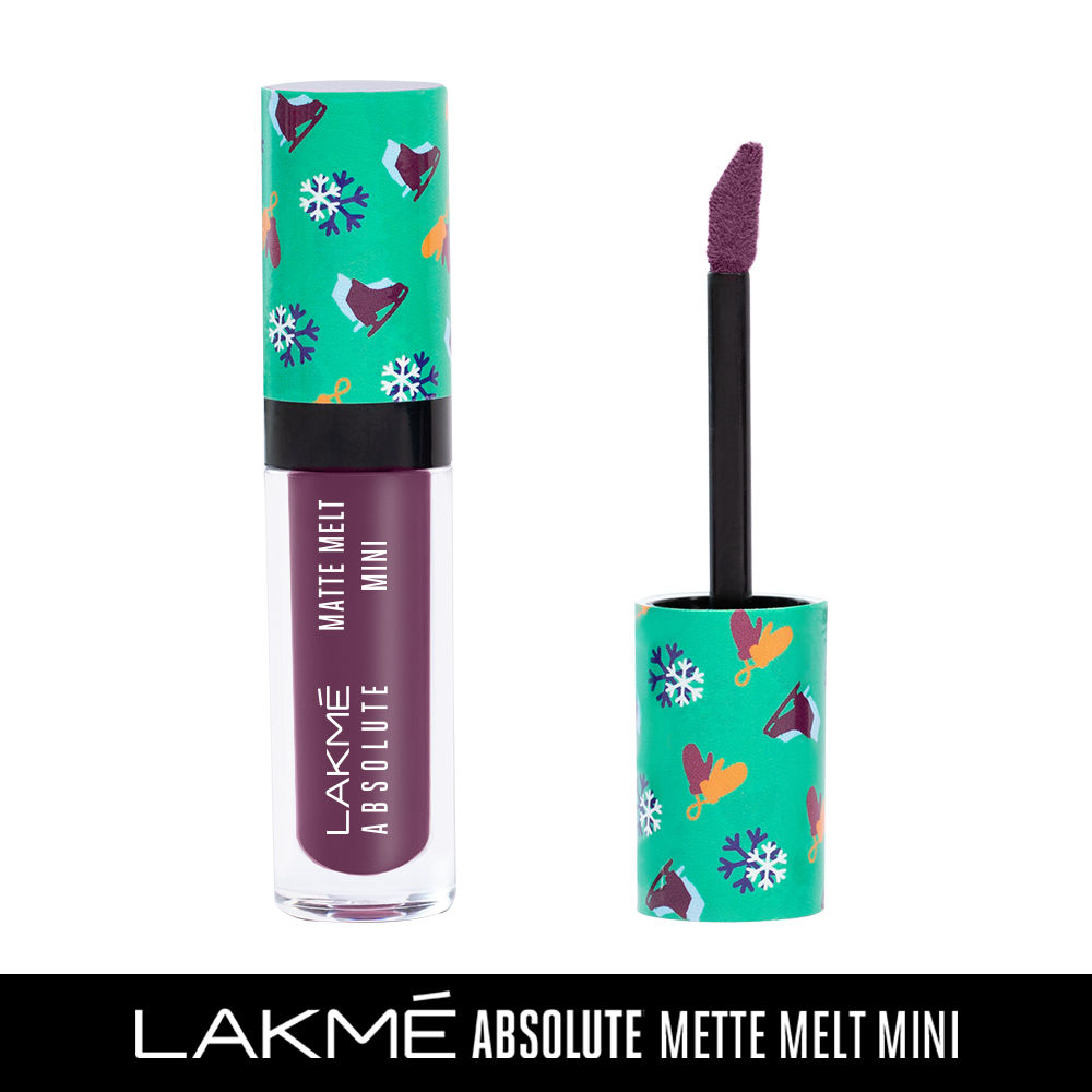 Lakme Absolute Matte Melt Mini Liquid Lip Color - Brown Souvenir