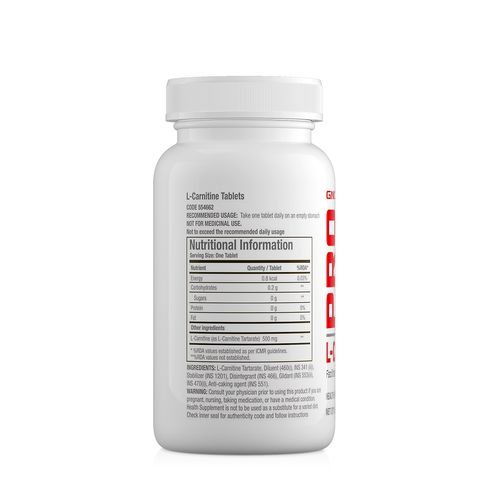 Gnc Pro Performance L Carnitine 60 Capsules At Nykaa Com