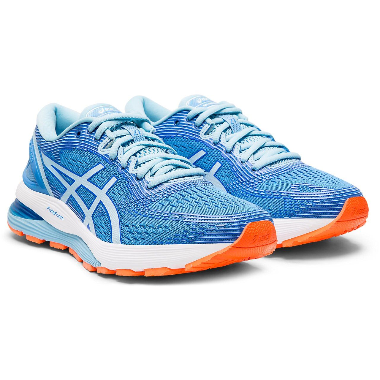 Asics Gel nimbus 21 Blue Sport Shoes 7