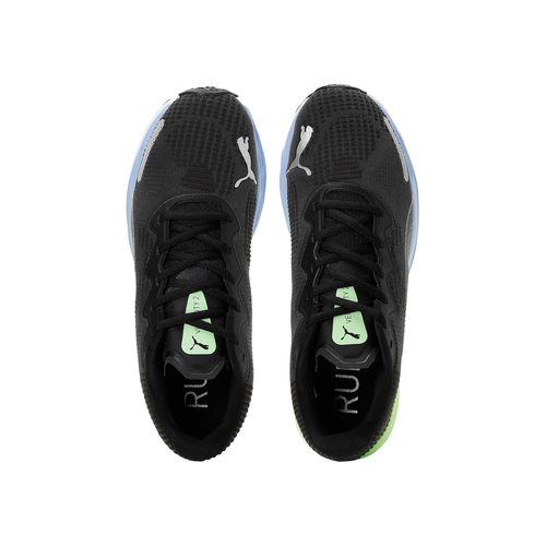 Puma Velocity Nitro Fade Mens Black Running Shoes