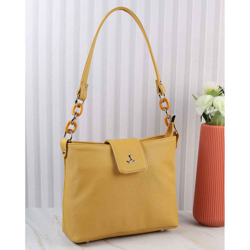 Mochi Women Yellow Shoulder Bag
