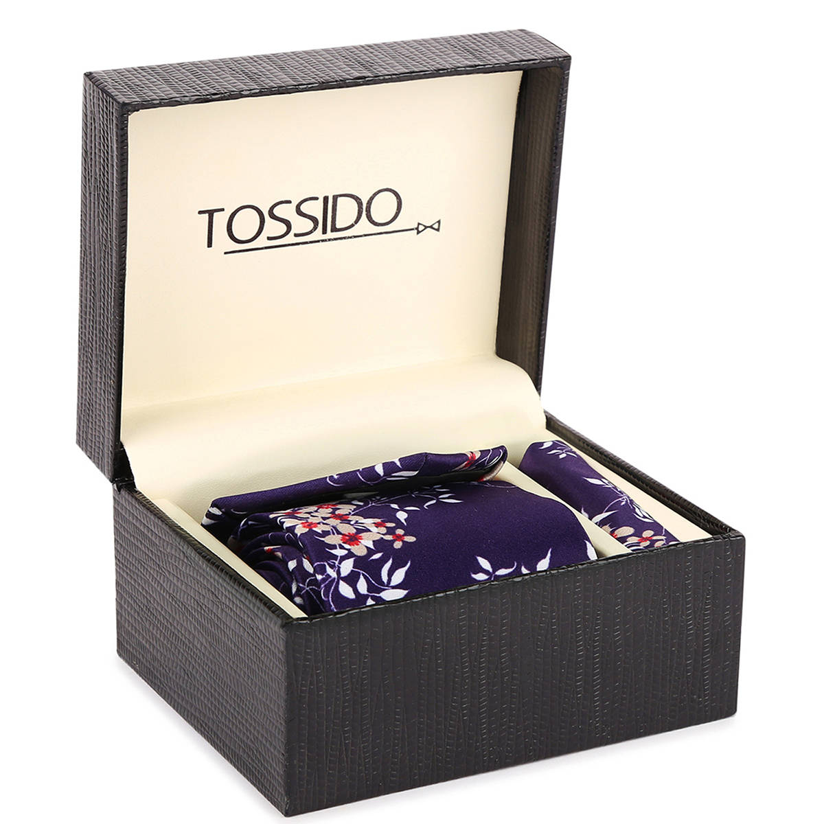 Tossido Printed Necktie & Pocket Square Giftset