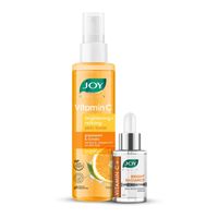 Joy Revivify Vitamin C Brightening Skin Toner & Radiance Face Serum Combo