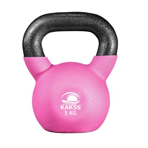 KAKSS Half Coating Neoprene Kettlebell Pink (5kg)
