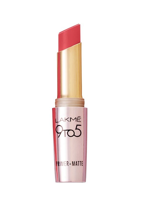 lakme 9 to 5 peach colour lipstick