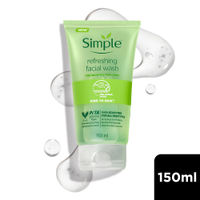 Simple Kind to Skin Refreshing Facewash Mild Face Wash for Sensitive Skin