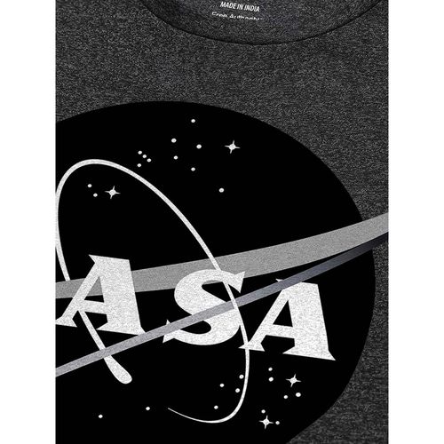 Free Authority Nasa Printed T-Shirt For Men (XL)