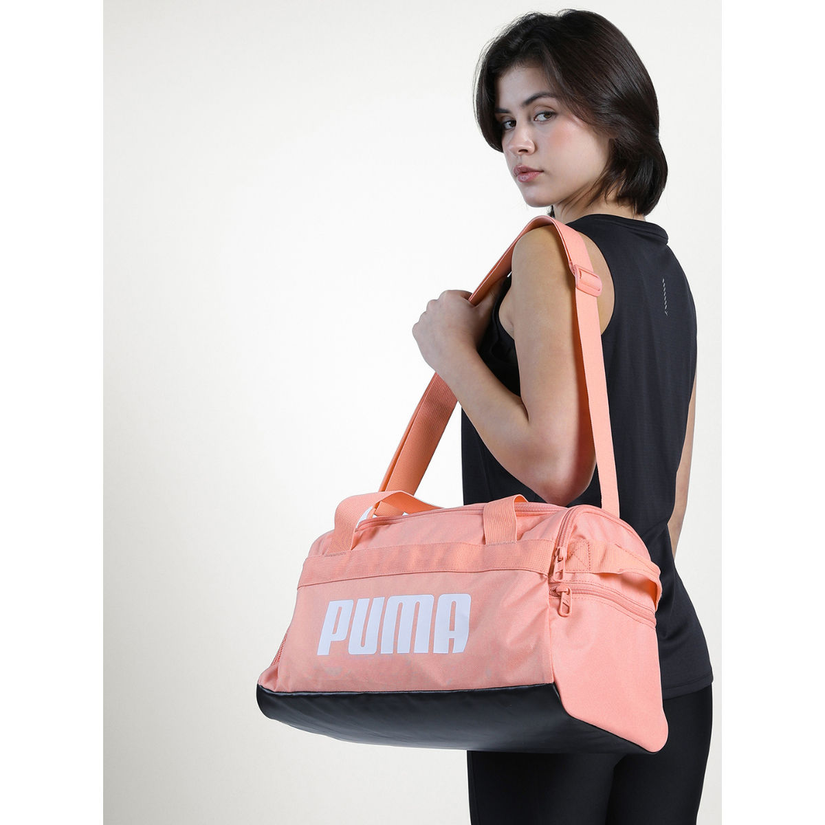 Buy Puma Unisex Challenger Sports Duffle Bag Peach Online