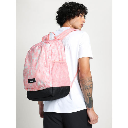 Buy Puma Unisex Academy All-Over Print Backpack Pink Online