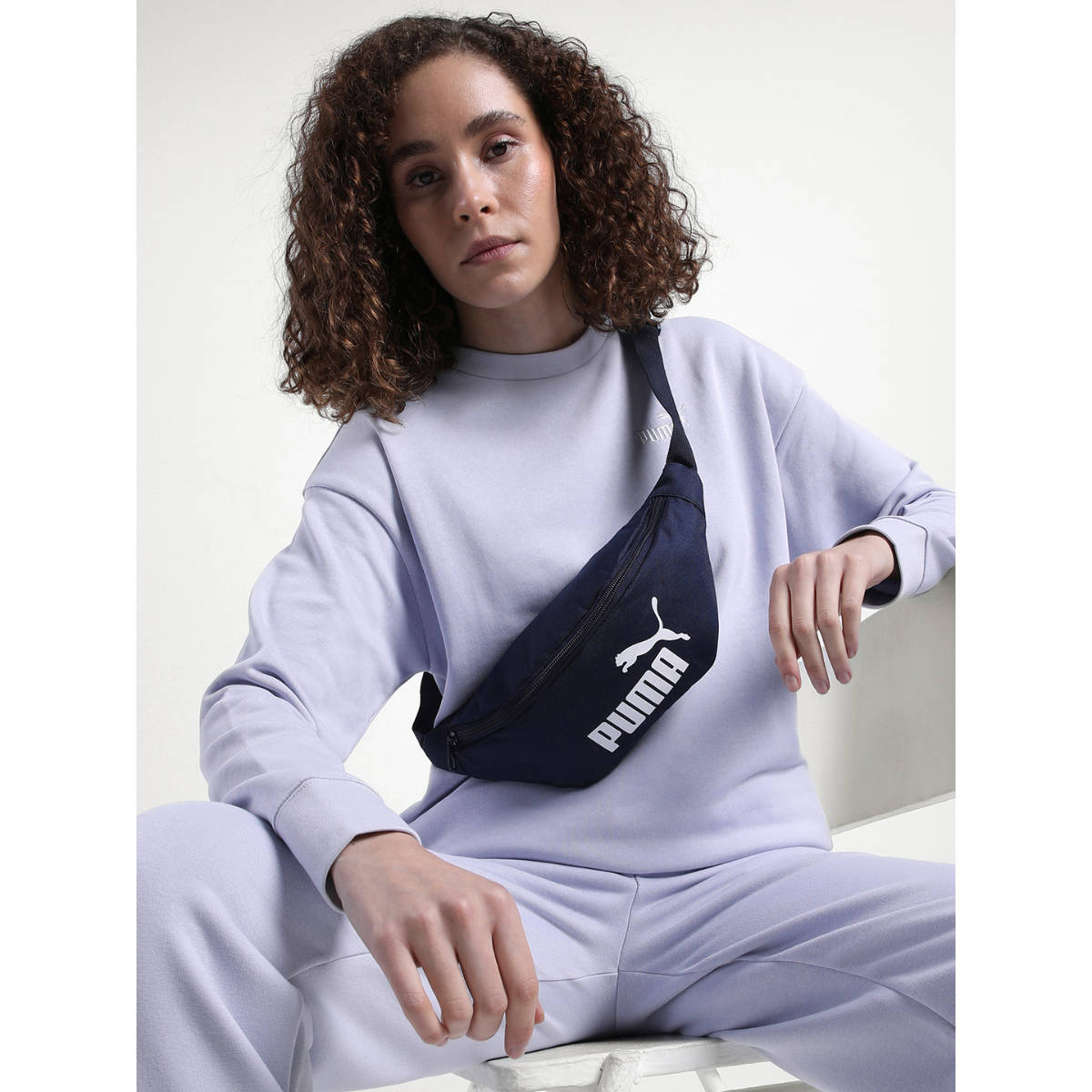 Puma Unisex Phase Waist Bag Navy Blue