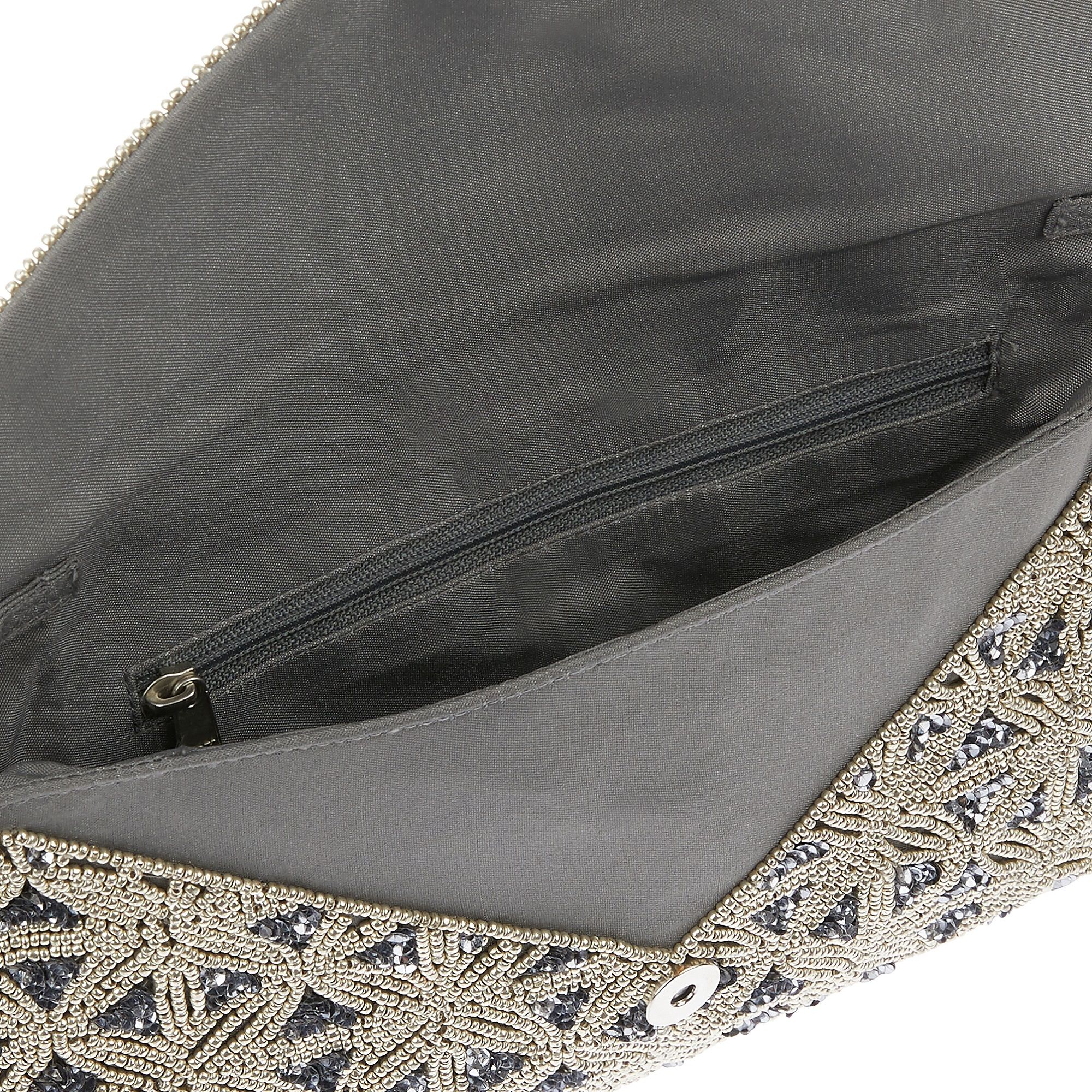 Accessorize London Phoebe Embellished Envelope Clutch Bag Buy Accessorize London Phoebe