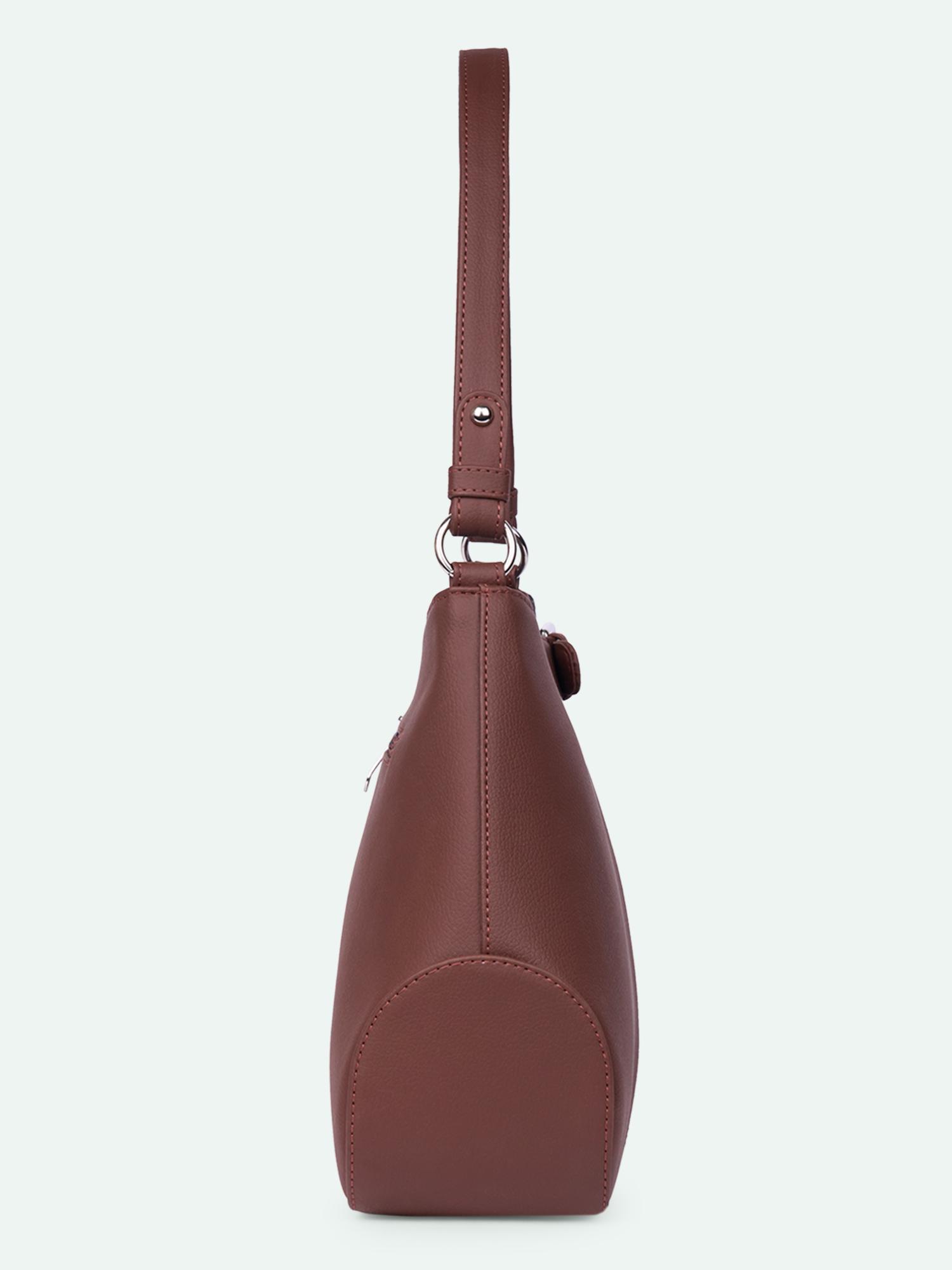 Buy Zouk Women Orange Tidal Wave Ira Handbag Online