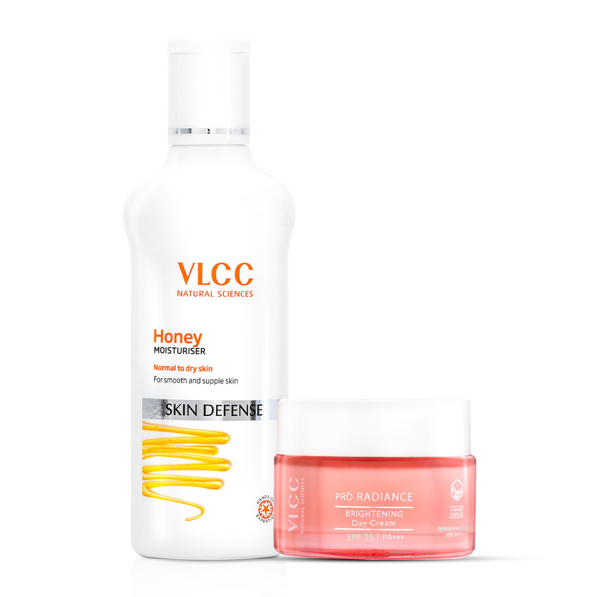 VLCC Honey Moisturiser & Pro Radiance Skin Brightening Day Cream SPF 25 PA +++