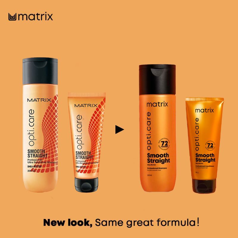 Matrix Opti Care Professional Ultra Smoothing 2Step Regime Shampoo 200ml + Conditioner 98g