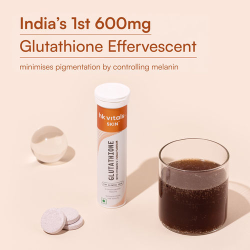 Buy HealthKart HK Vitals Glutathione With Vitamin C Effervescent Tablets