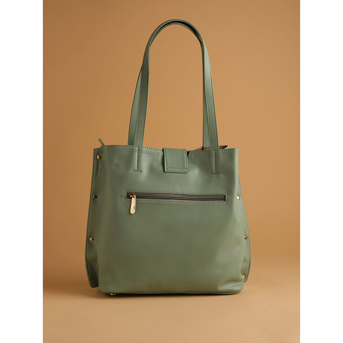 Eridani Solid Green Dido Bag: Buy Eridani Solid Green Dido Bag Online ...