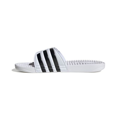 adidas Adissage Essential Unisex White Sliders (UK 13)