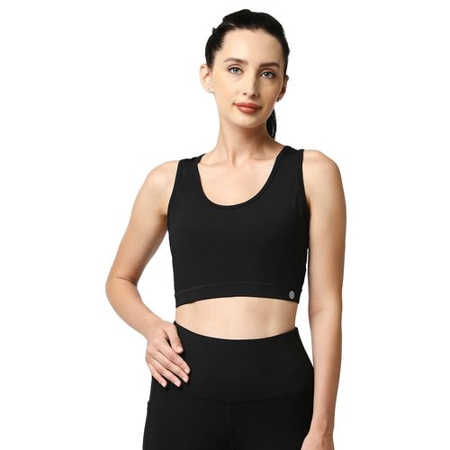 Shop Printed Sports Bra with Racerback Online