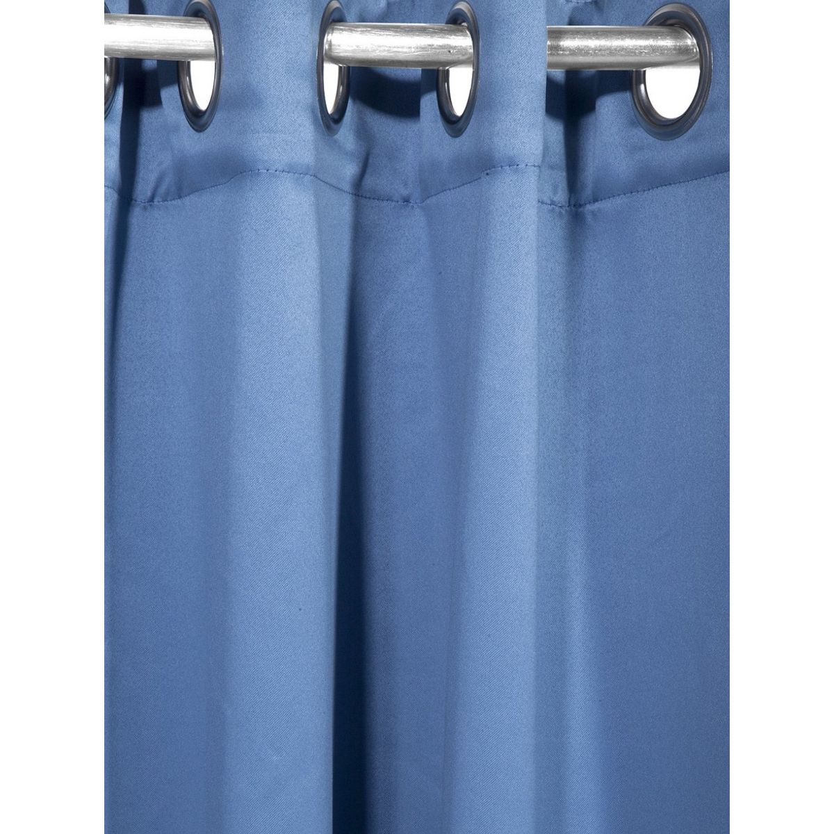 Buy BIANCA Blackout 9 Feet Curtain Blue Online