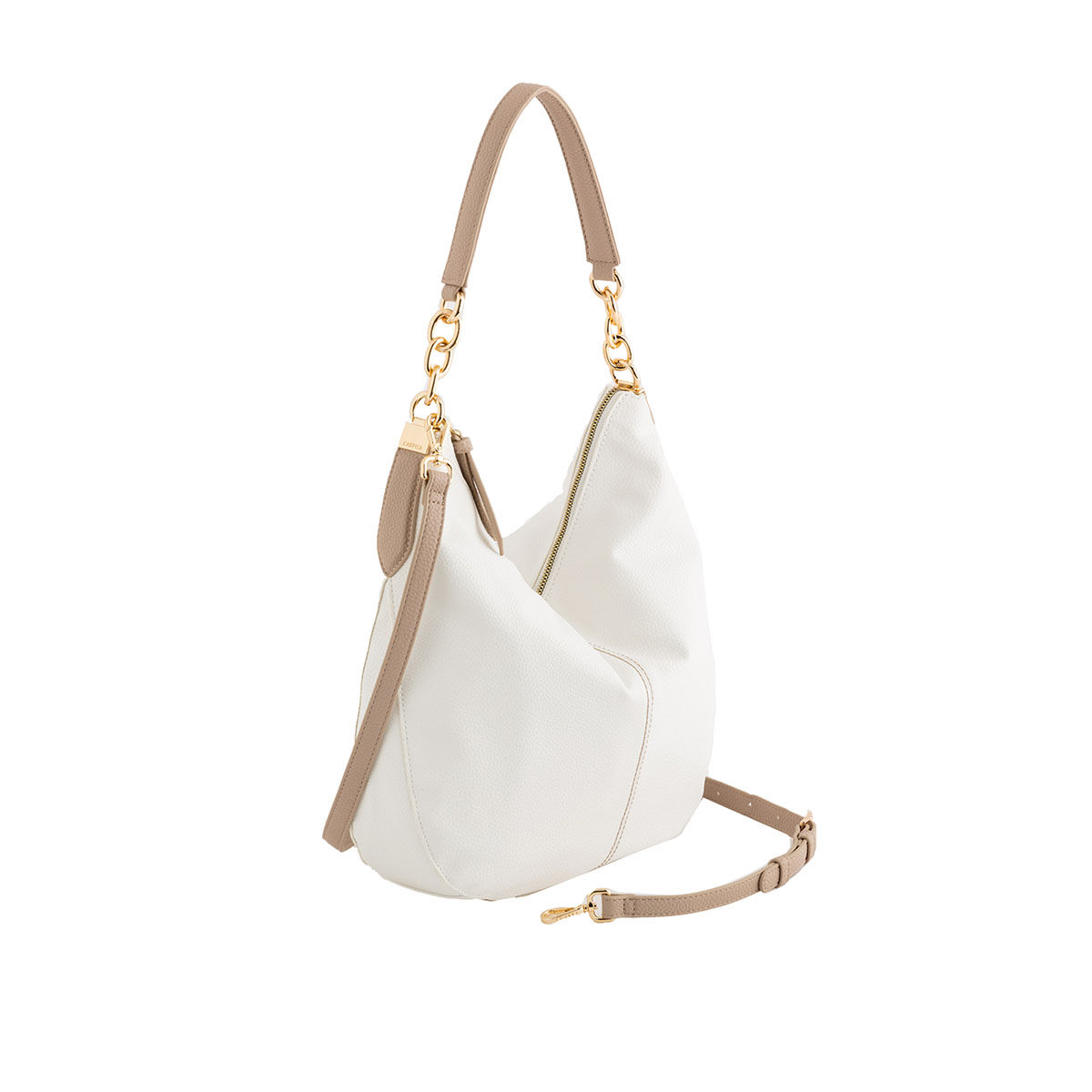 CARPISA Stylish Shoulder Bag White