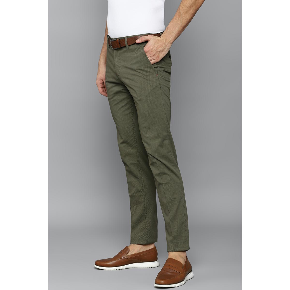 Louis Philippe Formal Trousers  Buy Louis Philippe Grey Formal Trouser  Online  Nykaa Fashion