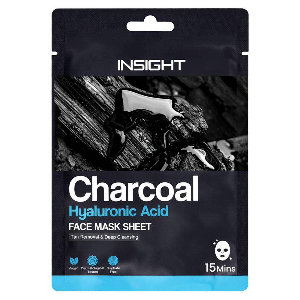 Insight Cosmetics Charcoal Face Mask Sheet