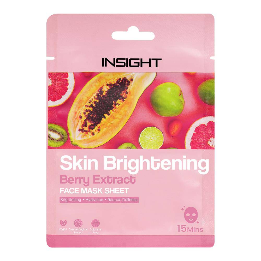Insight Cosmetics Skin Brightening Face Mask Sheet