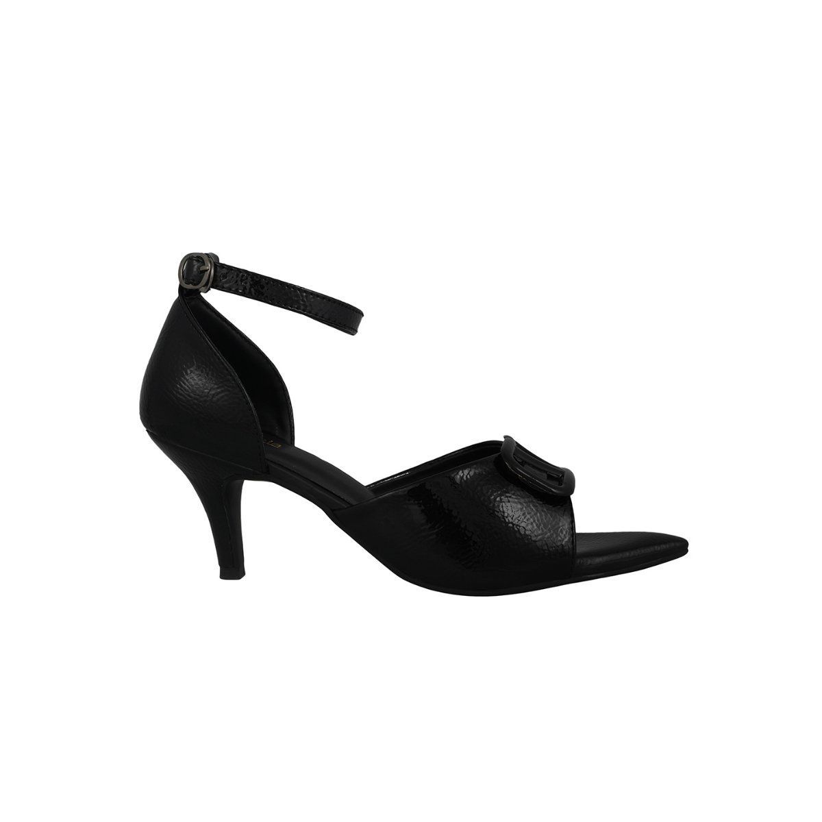 Buy Shoetopia Women Black Heels Online