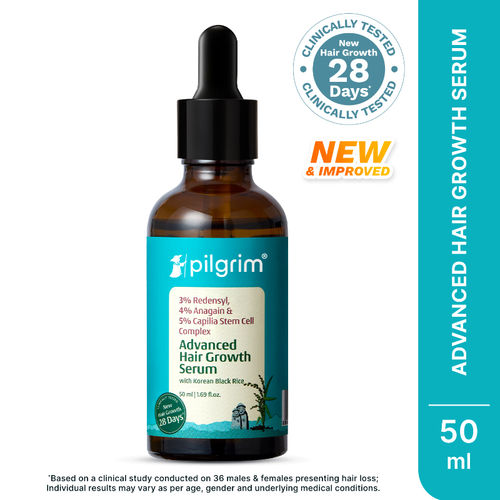 Pilgrim 3% Redensyl & 4% Anagain Advance Hair Growth Serum