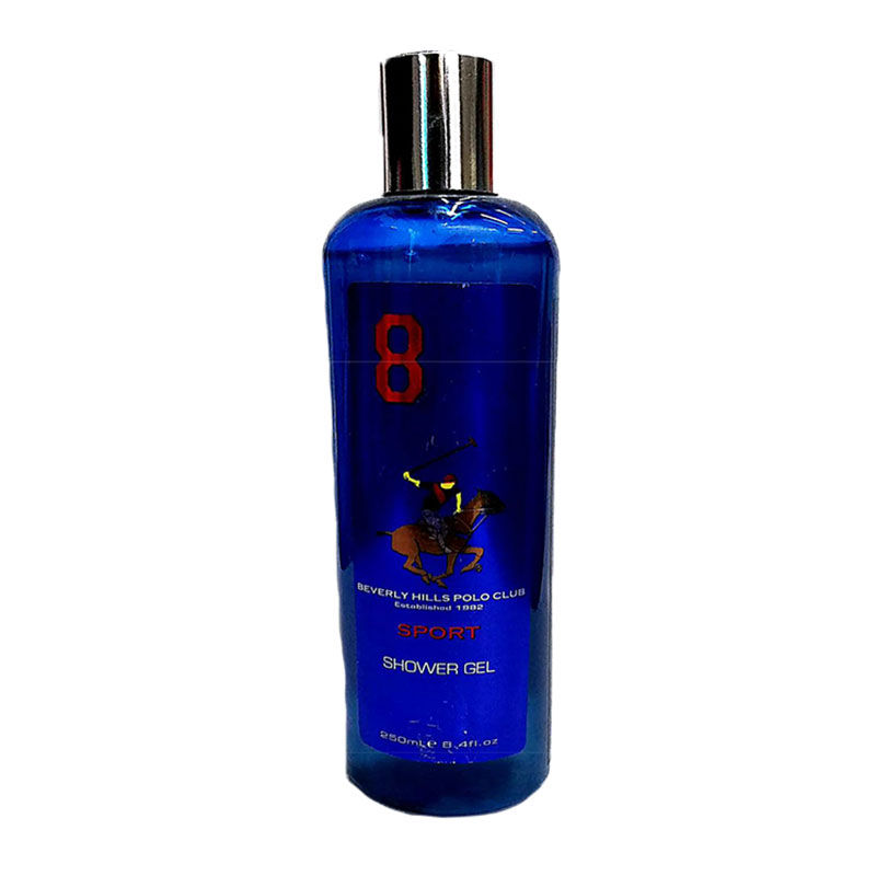 Beverly Hills Polo Club No.8 Sport Shower Gel For Men