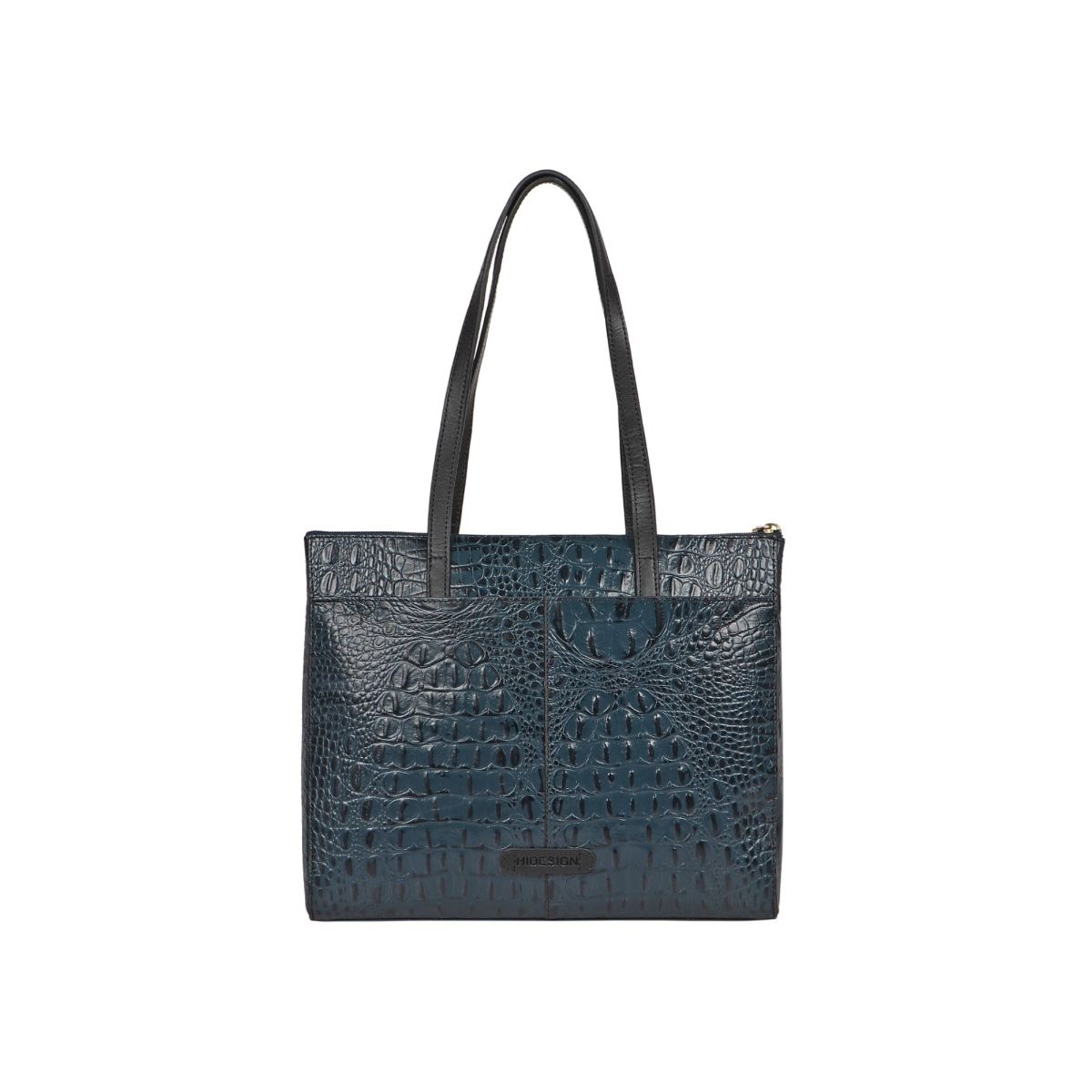 Hidesign Navy Blue Women Tote Bag (M) Buy Hidesign Navy Blue Women