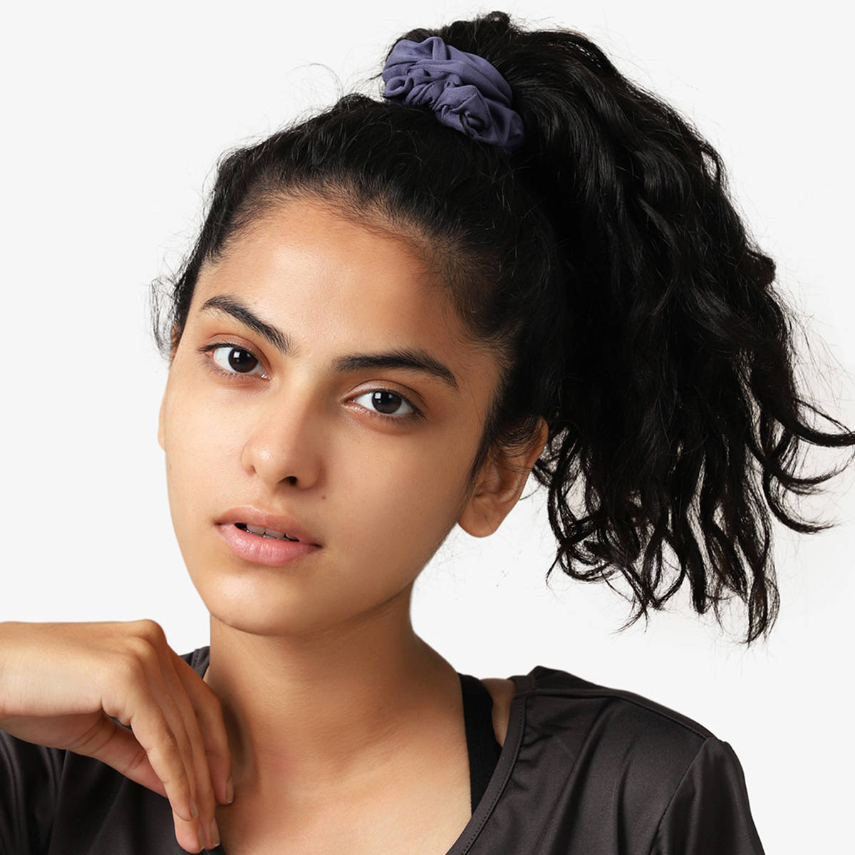 Kica Upcycled Scrunchies Purple