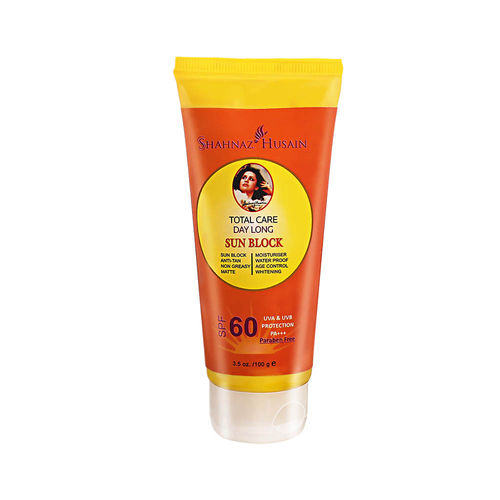 Shahnaz Husain Total Care Day Long Sun Block Uva Uvb Protection Pa Spf 60 Buy Shahnaz Husain Total Care Day Long Sun Block Uva Uvb Protection Pa Spf 60 Online At Best Shahnaz husain, the pioneer of organic beauty care, has achieved unprecedented international acclaim for her practical application of ayurveda, the ancient indian system of herbal healing. shahnaz husain total care day long sun block uva uvb protection pa spf 60