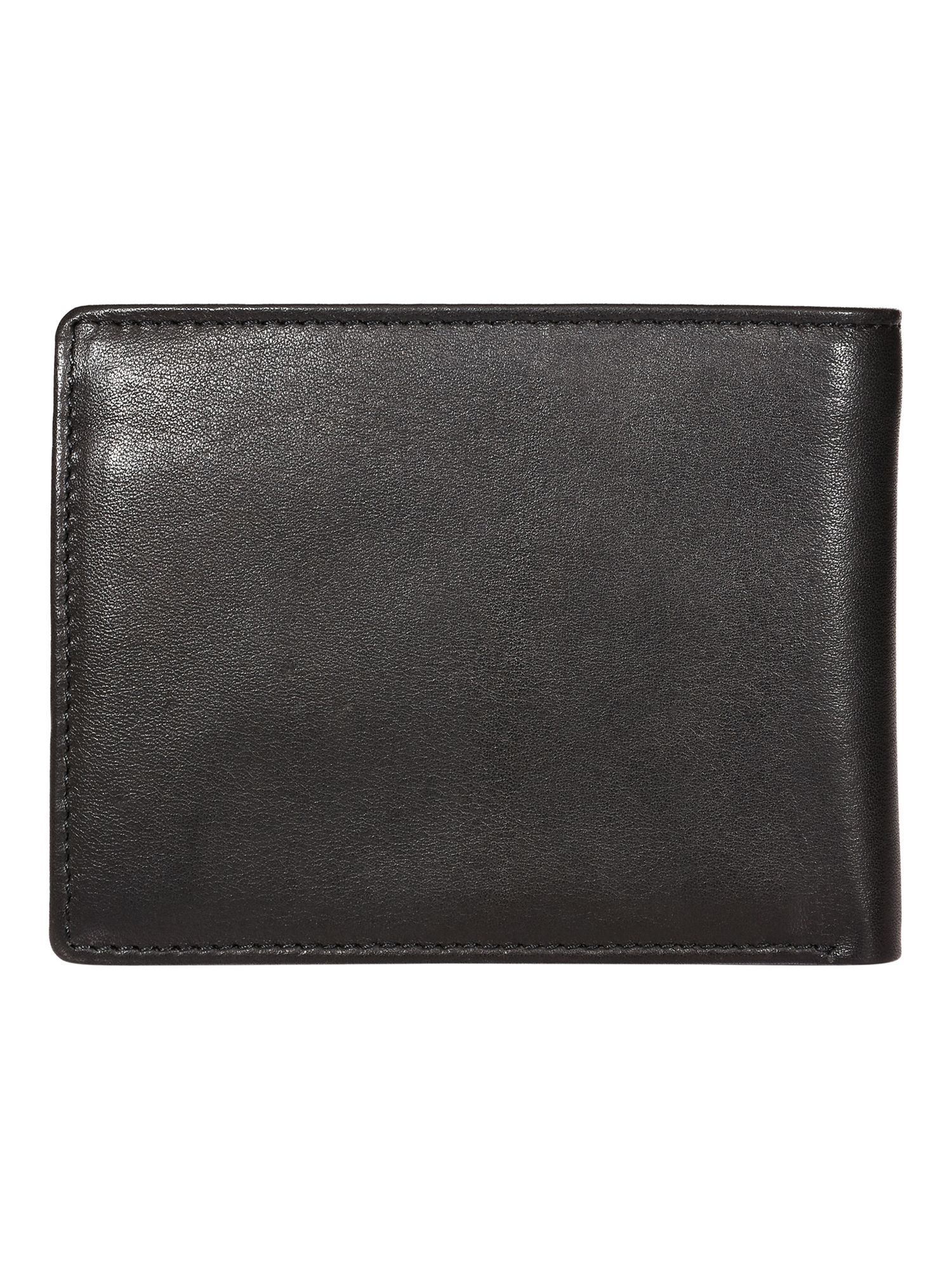Buy Sassora Genuine Leather Medium Black RFID Men Wallet (7 Card