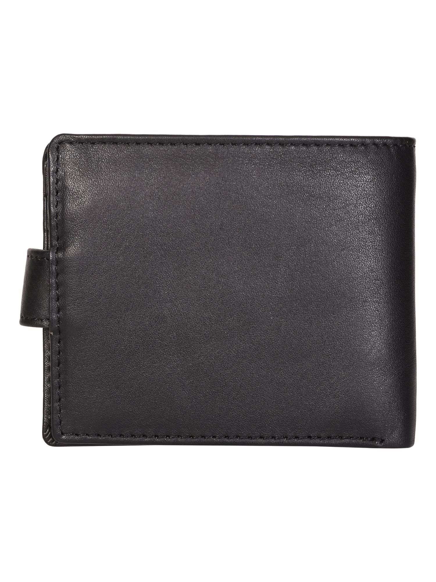 Buy Sassora Genuine Leather Medium RFID Snap button Closure Wallet