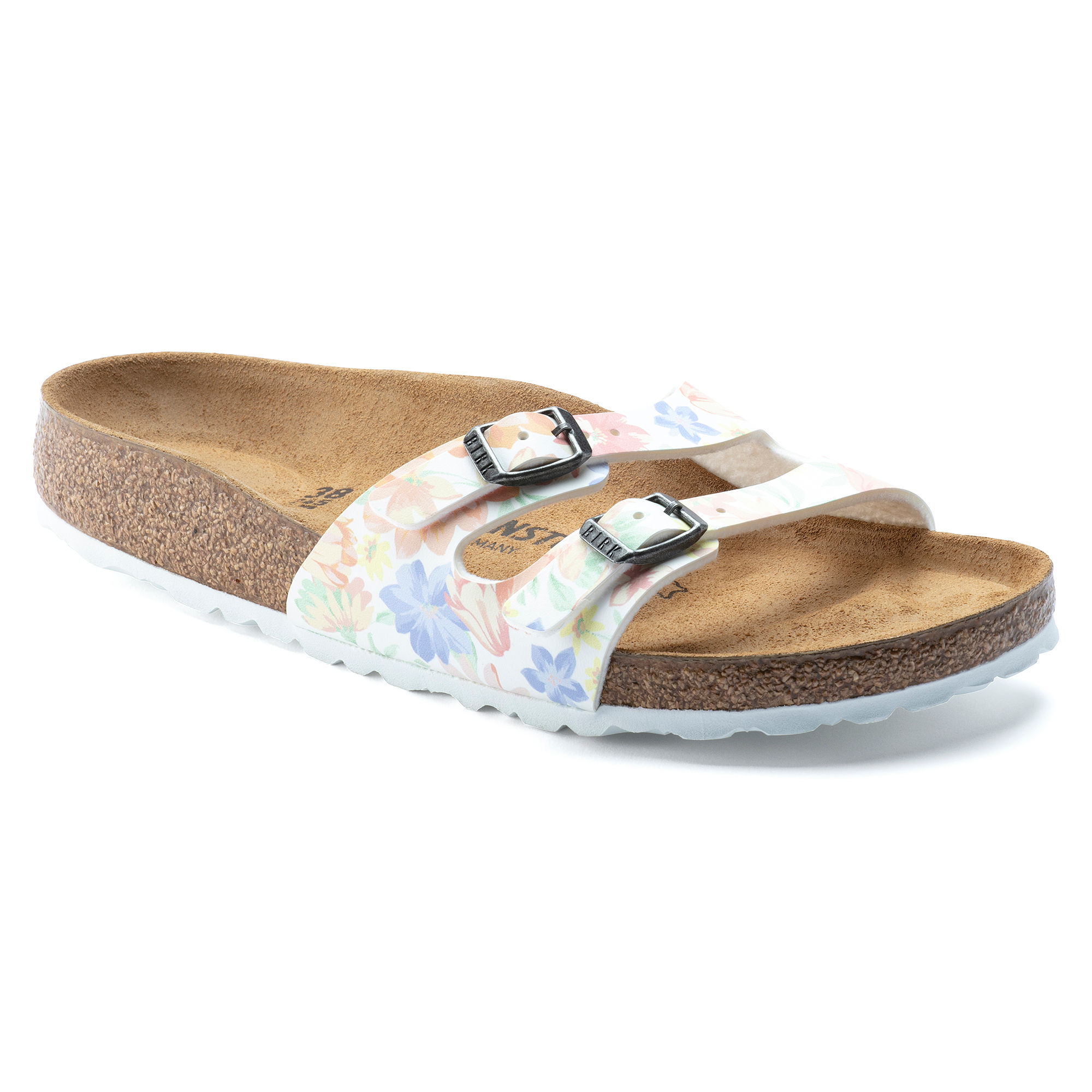 Birkenstock Ibiza Birko-Flor White Narrow Widht Womens Sandals - EURO 40:  Buy Birkenstock Ibiza Birko-Flor White Narrow Widht Womens Sandals - EURO  40 Online at Best Price in India | Nykaa