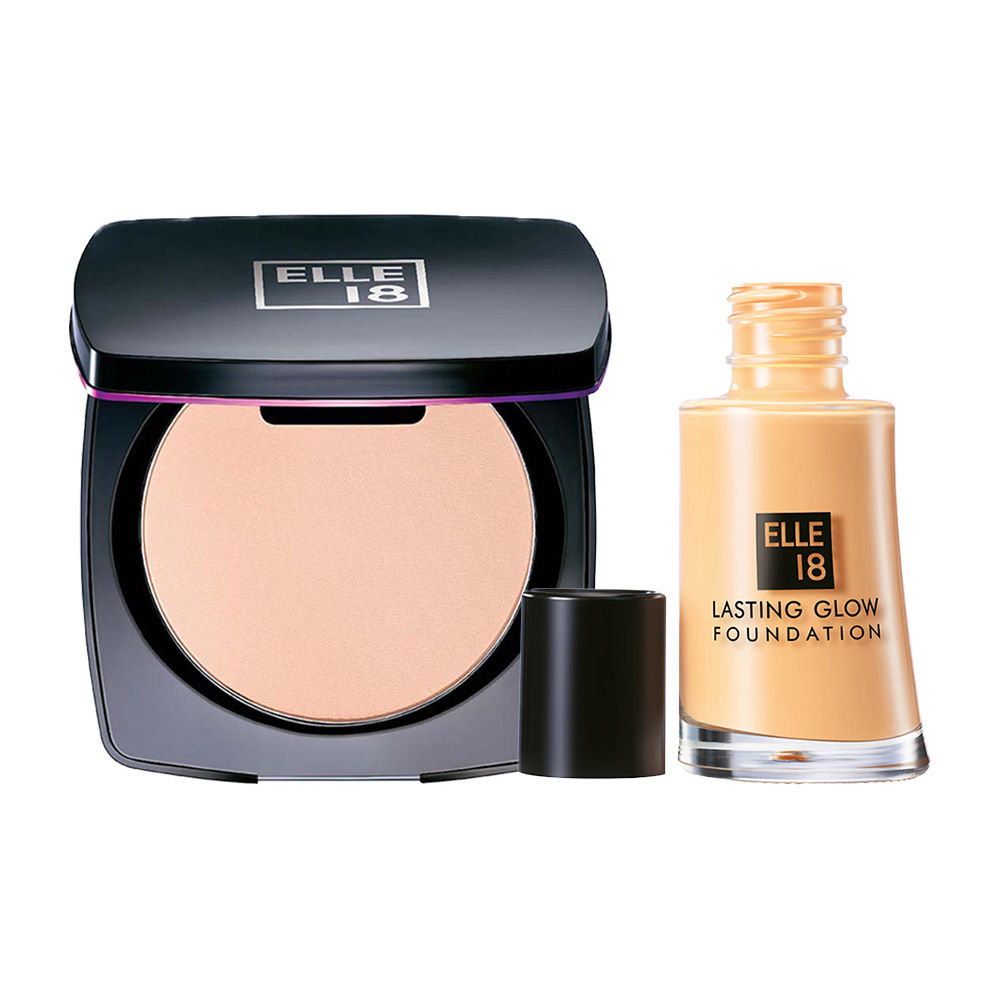 Elle 18 Pearl Face Compact & Foundation Combo