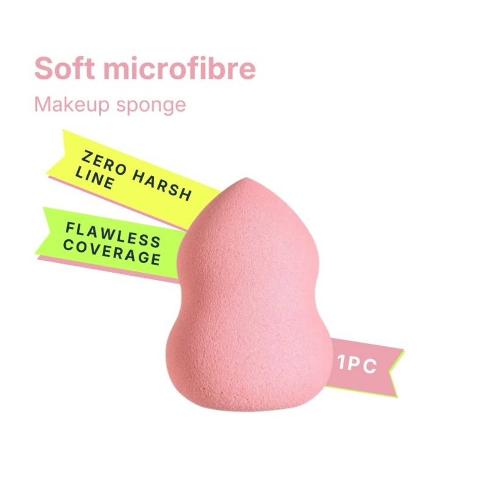 MAKEUP BY SITI Beauty Blender New Age Makeup Sponge Curved - Baby Pink