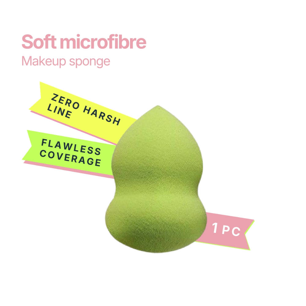 MAKEUP BY SITI Beauty Blender New Age Makeup Sponge Curved - Green