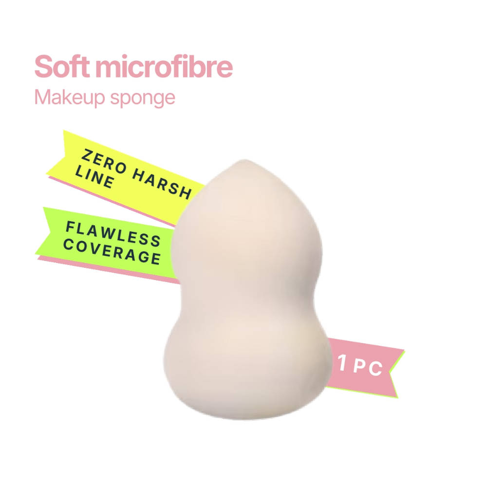 MAKEUP BY SITI Beauty Blender New Age Makeup Sponge Curved - White
